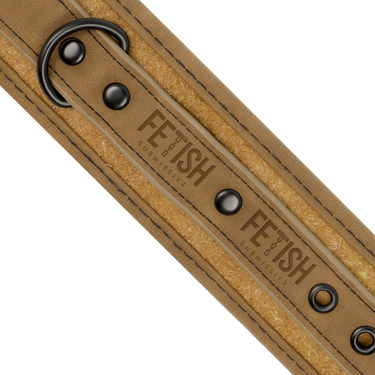 Manette BDSM Vegan con Fibbia in Metallo Nickel Free Eleganti e Confortevoli